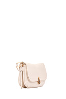 Women's Cream Long Strap Shoulder Bag | Derimod Women's Cream Long Strap Shoulder Bag | Derimod