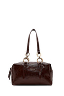 Woman Brown Long-Strap Shoulder Bag | Derimod Woman Brown Long-Strap Shoulder Bag | Derimod