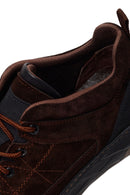 Male Brown Lace-up Thick-soled Suede Leather Sneaker | Derimod Male Brown Lace-up Thick-soled Suede Leather Sneaker | Derimod