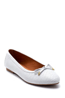 Kadın Deri Baskılı Babet | Derimod Kadın Deri Baskılı Babet | Derimod