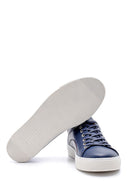 Erkek Dikiş Detaylı Deri Sneaker | Derimod Erkek Dikiş Detaylı Deri Sneaker | Derimod