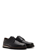 Men's Black Lace Up Leather Casual Shoes | Derimod Men's Black Lace Up Leather Casual Shoes | Derimod