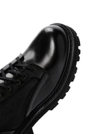 Harley Davidson Men's Black Jesus Exc Laced Leather Boots | Derimod Harley Davidson Men's Black Jesus Exc Laced Leather Boots | Derimod