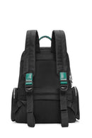 Kadın Siyah Kumaş Sırt Çantası | Derimod Kadın Siyah Kumaş Sırt Çantası | Derimod