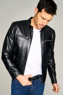 Sandro Erkek Deri Ceket | Derimod Sandro Erkek Deri Ceket | Derimod