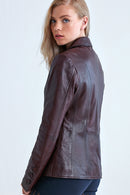 Como Kadın Deri Ceket | Derimod Como Kadın Deri Ceket | Derimod