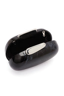 Kadın Gri Uzun Zincir Askılı Mini Kutu Portföy Çanta | Derimod Kadın Gri Uzun Zincir Askılı Mini Kutu Portföy Çanta | Derimod