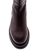 Women's Leather Long Chelsea Boots | Derimod Women's Leather Long Chelsea Boots | Derimod