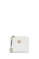 Women's White Accessory Detailed Wallet | Derimod Women's White Accessory Detailed Wallet | Derimod