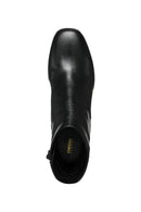 Geox Kadın Siyah Teulada Fermuarlı Kalın Topuklu Deri Bot | Derimod Geox Kadın Siyah Teulada Fermuarlı Kalın Topuklu Deri Bot | Derimod