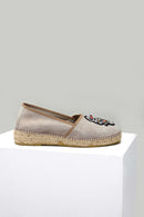 Baykuşlu Bej Kadın Espadril | Derimod Baykuşlu Bej Kadın Espadril | Derimod