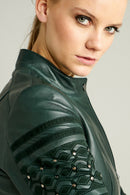 Melanie Kadın Deri Ceket | Derimod Melanie Kadın Deri Ceket | Derimod