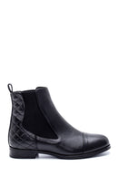 Women's Quilted Detailed Chelsea Boots | Derimod Women's Quilted Detailed Chelsea Boots | Derimod