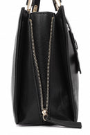 Kadın Siyah Uzun Askılı Klasik Kol Çantası | Derimod Kadın Siyah Uzun Askılı Klasik Kol Çantası | Derimod