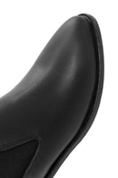Women's Black Leather Chelsea Boots | Derimod Women's Black Leather Chelsea Boots | Derimod