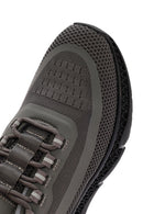 Derimod Zero Erkek Gri Kalın Tabanlı Bağcıklı Kumaş Sneaker | Derimod Derimod Zero Erkek Gri Kalın Tabanlı Bağcıklı Kumaş Sneaker | Derimod