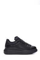 Women's Black Thick Soled Sneaker | Derimod Women's Black Thick Soled Sneaker | Derimod