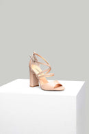 Women's Heeled Leather Sandals | Derimod Women's Heeled Leather Sandals | Derimod