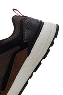 Skechers Men's Brown Rozier Willron Leather Sneaker | Derimod Skechers Men's Brown Rozier Willron Leather Sneaker | Derimod