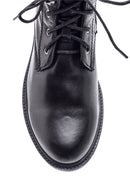 Women's Lace-Up Leather Boots | Derimod Women's Lace-Up Leather Boots | Derimod