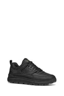 Geox Erkek Siyah U Spherica 4x4 B Abx D Waterproof Deri Sneaker | Derimod Geox Erkek Siyah U Spherica 4x4 B Abx D Waterproof Deri Sneaker | Derimod