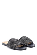 Women's Straw Slippers | Derimod Women's Straw Slippers | Derimod