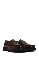 Male Brown Leather Casual Loafer | Derimod Male Brown Leather Casual Loafer | Derimod