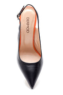 Women's Leather Heeled Shoes | Derimod Women's Leather Heeled Shoes | Derimod