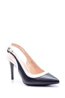 Women's Double Strap Heeled Shoes | Derimod Women's Double Strap Heeled Shoes | Derimod