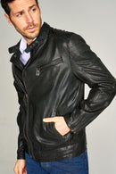 Kıdd Erkek Deri Ceket | Derimod Kıdd Erkek Deri Ceket | Derimod