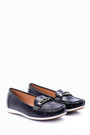 Women's Buckle Detailed Loafer | Derimod Women's Buckle Detailed Loafer | Derimod