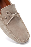 Erkek Vizon Süet Deri Casual Loafer | Derimod Erkek Vizon Süet Deri Casual Loafer | Derimod