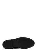 Women's Black Wrinkled Patent Leather Zippered Boots | Derimod Women's Black Wrinkled Patent Leather Zippered Boots | Derimod