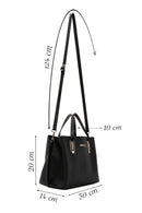 Women's Black Long Strap Shoulder Bag | Derimod Women's Black Long Strap Shoulder Bag | Derimod