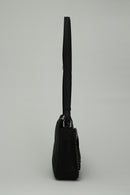 Women's Shoulder Bag with Staple Detail | Derimod Women's Shoulder Bag with Staple Detail | Derimod