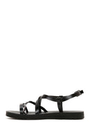 Women's Black Ankle Strap Sandals | Derimod Women's Black Ankle Strap Sandals | Derimod