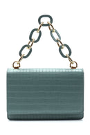 Women's Crocodile Patterned Crossbody Bag | Derimod Women's Crocodile Patterned Crossbody Bag | Derimod