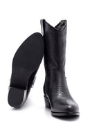 Women's Leather Cowboy Boots | Derimod Women's Leather Cowboy Boots | Derimod
