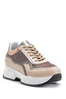 Kadın Yüksek Tabanlı Sneaker | Derimod Kadın Yüksek Tabanlı Sneaker | Derimod