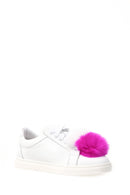 Women's Sneaker with Pompom | Derimod Women's Sneaker with Pompom | Derimod