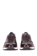 Crocodile Patterned Men's Leather Sneaker | Derimod Crocodile Patterned Men's Leather Sneaker | Derimod