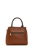 Women's Tan Long Strap Handbag with Accessory Detail | Derimod Women's Tan Long Strap Handbag with Accessory Detail | Derimod