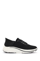 Derimod Zero Women's Black Lace-Up Thick Soled Sneaker | Derimod Derimod Zero Women's Black Lace-Up Thick Soled Sneaker | Derimod