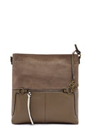 Kadın Vizon Uzun Askılı Omuz Çantası | Derimod Kadın Vizon Uzun Askılı Omuz Çantası | Derimod