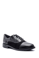 Women's Snake Pattern Oxford Shoes | Derimod Women's Snake Pattern Oxford Shoes | Derimod