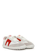 Camper Kadın Beyaz Pelotas XLite Bağcıklı Deri Sneaker | Derimod Camper Kadın Beyaz Pelotas XLite Bağcıklı Deri Sneaker | Derimod