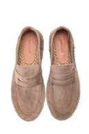 Men's Leather Suede Espadrilles | Derimod Men's Leather Suede Espadrilles | Derimod