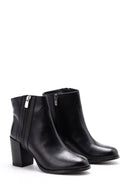 Women's Zippered Heeled Boots | Derimod Women's Zippered Heeled Boots | Derimod