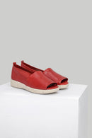 Dolgu Topuklu Kadın Deri Ayakkabı | Derimod Dolgu Topuklu Kadın Deri Ayakkabı | Derimod