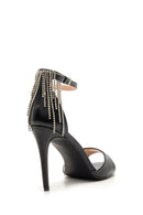 Kadın Taşlı Topuklu Ayakkabı | Derimod Kadın Taşlı Topuklu Ayakkabı | Derimod